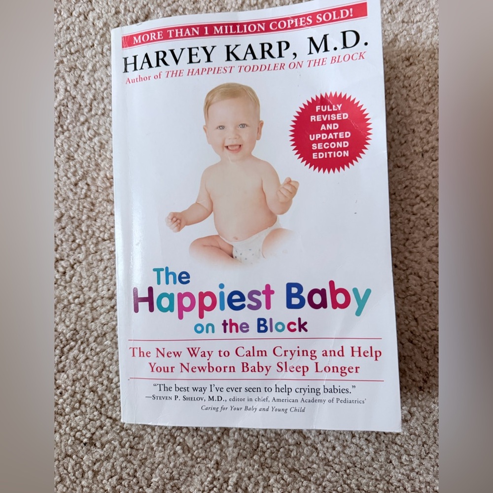 The Happiest Baby on the Block Harvey Karp Baby Care Book Sleep book